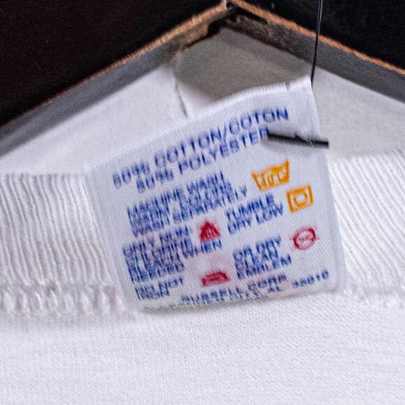 Number 1 Father Club T-Shirt Large VTG 90s Dad Joke Funny - Picture 7 of 7